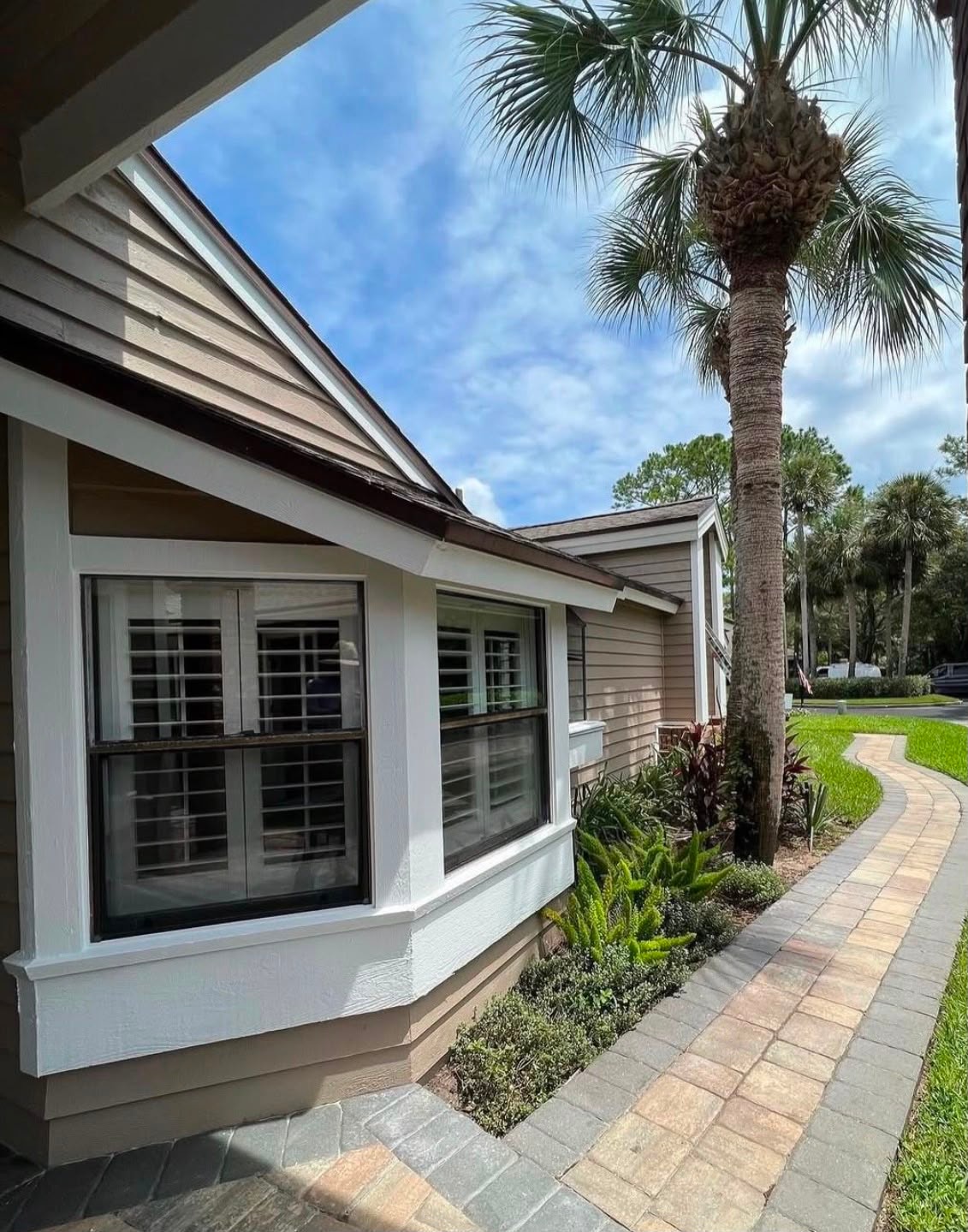 Modern home exterior painting